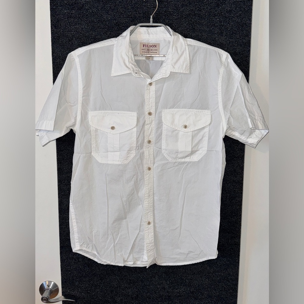 Filson feather cloth shirt size small